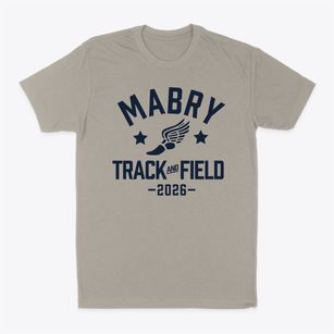 Mabry Elementary School Track and Field Classic Dad T-Shirt