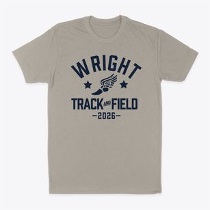 Wright Elementary School Track and Field Classic Dad T-Shirt