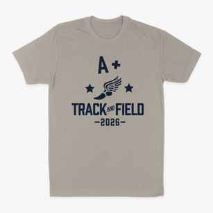 A+ Charter School Track and Field Classic Dad T-Shirt