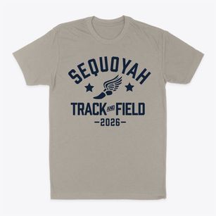 Sequoyah High School Track and Field Classic Dad T-Shirt