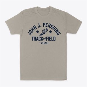 John J. Pershing West Magnet School Track and Field Classic Dad T-Shirt