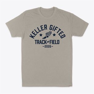 Keller Gifted Magnet Center Track and Field Classic Dad T-Shirt