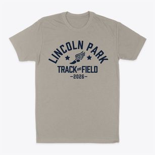 Lincoln Park High School Track and Field Classic Dad T-Shirt