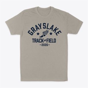 Grayslake Middle School Track and Field Classic Dad T-Shirt