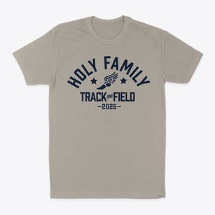 Holy Family School Track and Field Classic Dad T-Shirt