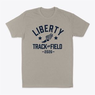 Liberty Baptist School Track and Field Classic Dad T-Shirt