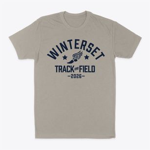 Winterset High School Track and Field Classic Dad T-Shirt