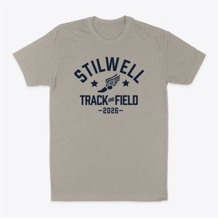 Stilwell Junior High School Track and Field Classic Dad T-Shirt