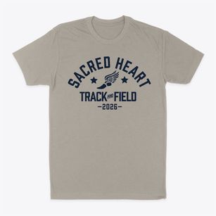 Sacred Heart High Track and Field Classic Dad T-Shirt