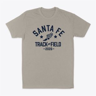 Santa Fe Middle School Track and Field Classic Dad T-Shirt