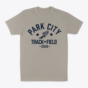 Park City Elementary School Track and Field Classic Dad T-Shirt