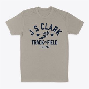 J S Clark Magnet School Track and Field Classic Dad T-Shirt