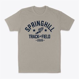 Springhill High School Track and Field Classic Dad T-Shirt