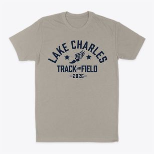 Lake Charles Christian School Track and Field Classic Dad T-Shirt