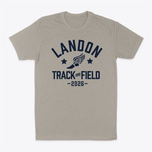 Landon School Track and Field Classic Dad T-Shirt