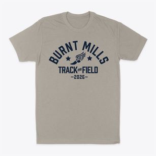 Burnt Mills Elementary School Track and Field Classic Dad T-Shirt