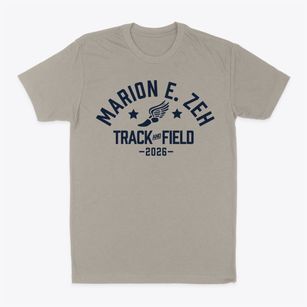 Marion E. Zeh Elementary School Track and Field Classic Dad T-Shirt