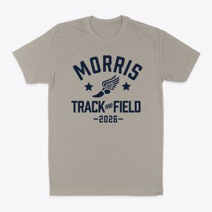 Morris School Track and Field Classic Dad T-Shirt
