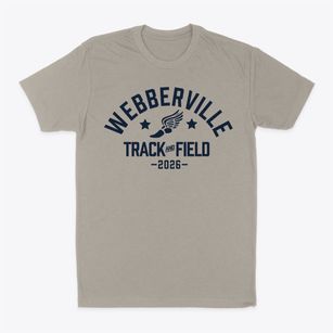 Webberville High School Track and Field Classic Dad T-Shirt