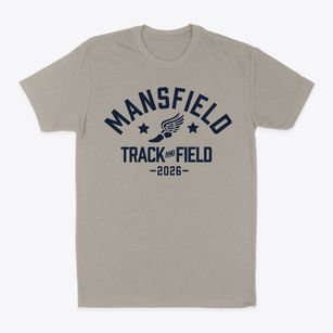 Mansfield High School Track and Field Classic Dad T-Shirt