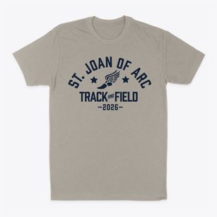 Saint Joan Of Arc School Track and Field Classic Dad T-Shirt