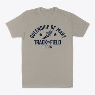 Queenship Of Mary Parish Track and Field Classic Dad T-Shirt