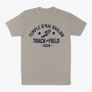 Temple B'nai Shalom Track and Field Classic Dad T-Shirt