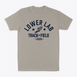 Lower Lab School Track and Field Classic Dad T-Shirt