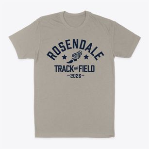 Rosendale Elementary School Track and Field Classic Dad T-Shirt