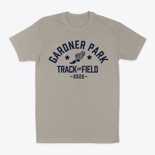 Gardner Park Elementary School Track and Field Classic Dad T-Shirt