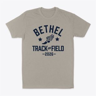 Bethel Middle School Track and Field Classic Dad T-Shirt