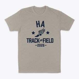 Ha Prep Academy Track and Field Classic Dad T-Shirt