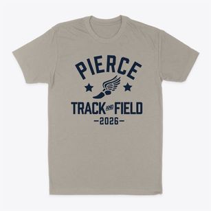 Pierce Elementary School Track and Field Classic Dad T-Shirt