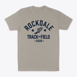 Rockdale Elementary School Track and Field Classic Dad T-Shirt