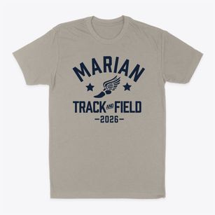 Marian Academy Track and Field Classic Dad T-Shirt