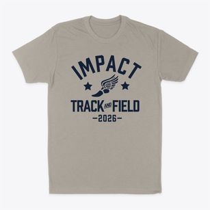 Impact Academy Of Arts & Technology Track and Field Classic Dad T-Shirt