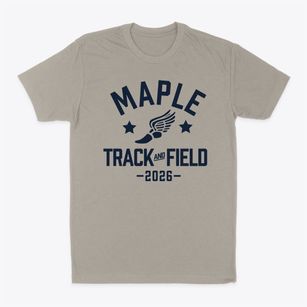 Maple Elementary School Track and Field Classic Dad T-Shirt