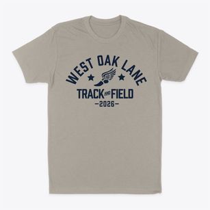 West Oak Lane Charter School Track and Field Classic Dad T-Shirt