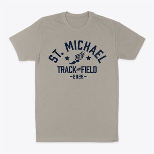 Saint Michael School Track and Field Classic Dad T-Shirt