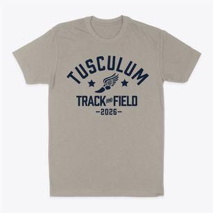 Tusculum Elementary School Track and Field Classic Dad T-Shirt