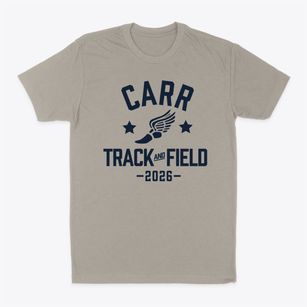 Carr Early Childhood Center Track and Field Classic Dad T-Shirt