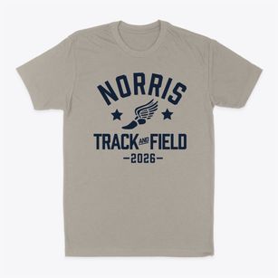 Norris Middle School Track and Field Classic Dad T-Shirt