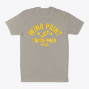 Wind Point Elementary School Track and Field Classic Dad T-Shirt