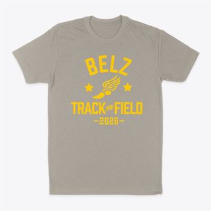 Belz Academy Track and Field Classic Dad T-Shirt