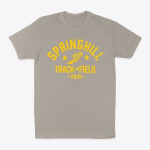 Springhill Junior High School Track and Field Classic Dad T-Shirt