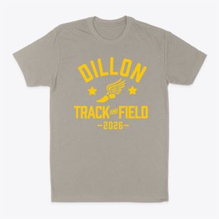 Dillon Middle School Track and Field Classic Dad T-Shirt