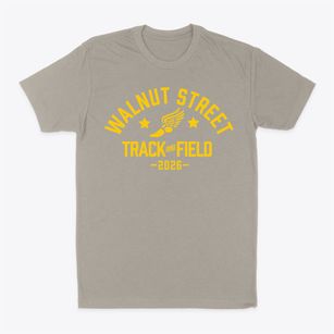 Walnut Street School Track and Field Classic Dad T-Shirt