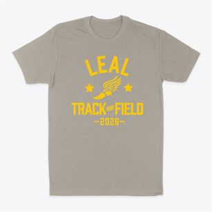 Leal Elementary School Track and Field Classic Dad T-Shirt