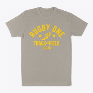 Rugby Middle School One Track and Field Classic Dad T-Shirt
