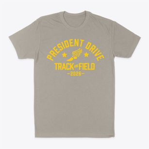 President Drive Christian School Track and Field Classic Dad T-Shirt